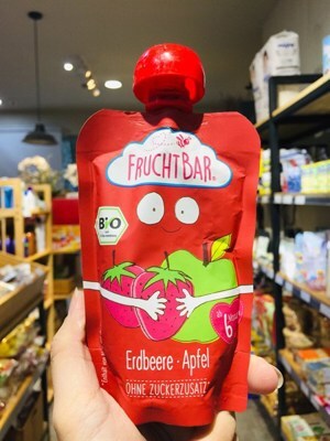 Trái cây nghiền hữu cơ FruchtBar Đức 6m (100g)