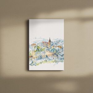 Tranh Canvas Cao đẳng sư phạm Đà Lạt