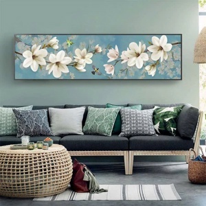 Tranh Canvas Vicdecor hoa nghệ thuật 4 - TCV0023