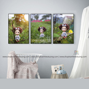 Tranh decor: Ddung on the lawn DC3252