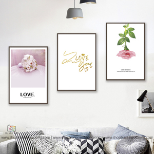 Tranh decor: I love you DC3234