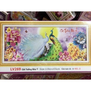 Tranh đính đá Cha mẹ DF269