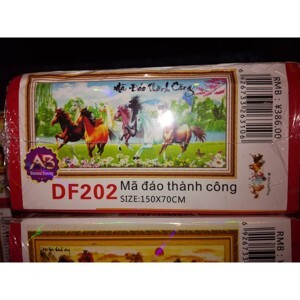 Tranh đính đá mã đáo thành công DF202