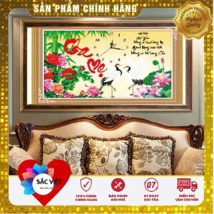 Tranh đồng hồ 223012