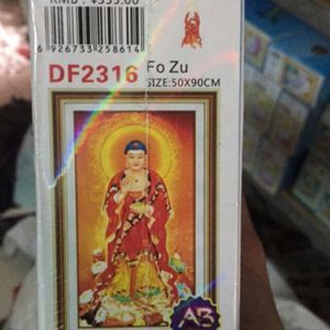 Tranh gắn đá DF2316 - Phật A Di Đà