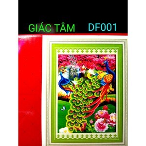 Tranh gắn đá DZ-001 - 58x75