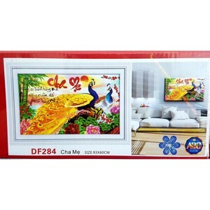 Tranh gắn đá DZ-284 - 93x60