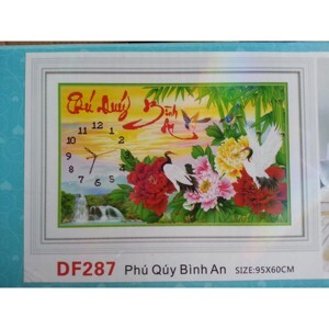 Tranh gắn đá DZ-287 - 95x60