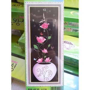 Tranh gắn đá H1097 - Đồng hồ