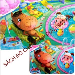 Tranh ghép Con ngựa Viettoys VT3P-0126-30 (20x25cm)