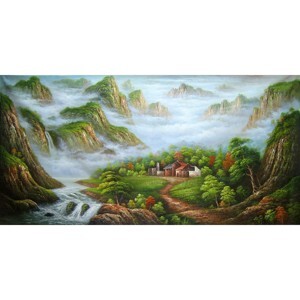 Tranh in canvas VTC Luna CV-0048 - cảnh đẹp thiên nhiên, 100 x 50cm