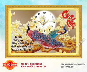 tranh thêu chữ thập cha mẹ - DLH-222789