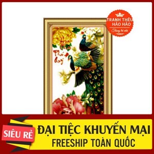 Tranh thêu chữ thập DLH-222783 - Cha mẹ