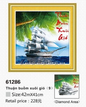 Tranh thuận buồm xuôi gió - EVA61286 (EVA-61286)