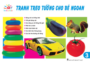 Tranh Treo Tường Cho Bé Ngoan - Tập 3