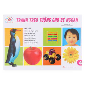 Tranh Treo Tường Cho Bé Ngoan - Tập 4