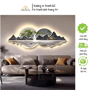 Tranh treo tường Núi Non Hùng Vĩ