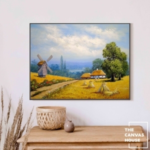 Tranh treo tường Phong Cảnh Đồng Quê