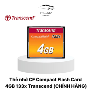 Thẻ nhớ Transcend CF 133x  - 4GB