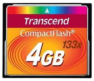 Thẻ nhớ Transcend CF 133x  - 4GB