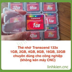 Thẻ nhớ Transcend CF 133x  - 4GB