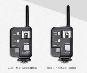 Trigger Godox Cell II for Canon/Nikon