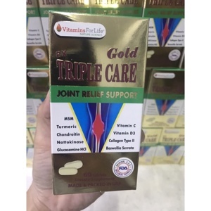 Viên uống Triple Care - Hỗ trợ điều trị các bệnh về xương khớp