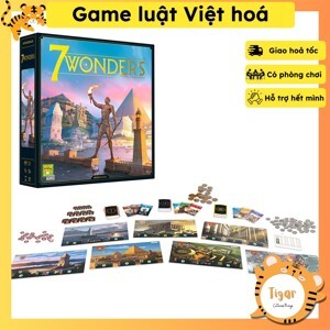 Trò chơi 7 Wonders Board game - Xây dựng 7 kỳ quan
