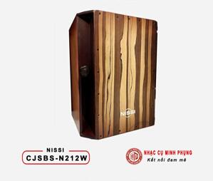 Trống Cajon Nissi CJSBS-N212W