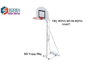 Trụ bóng rổ di động Sodex Toseco S14627