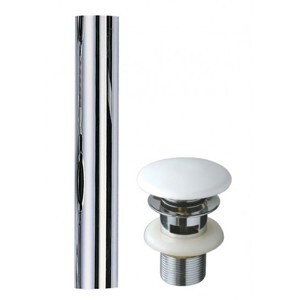 Trụ xả nút nhấn sứ caesar BF404H