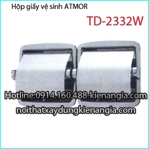 Trục giấy vệ sinh đôi Atmor TD-2332W (RJ-615)