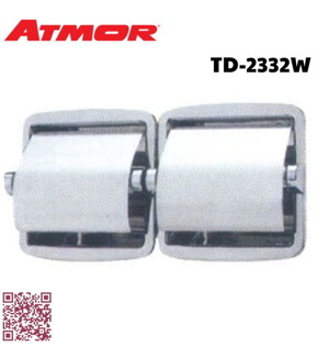 Trục giấy vệ sinh đôi Atmor TD-2332W (RJ-615)
