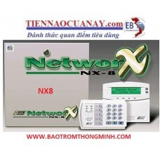 Trung tâm báo động  báo cháy NetworX  8Zone NX-8