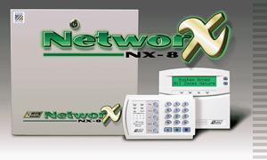 Trung tâm báo động  báo cháy NetworX  8Zone NX-8