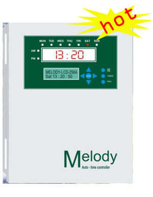 Trung tâm báo giờ tự động Melody LCD-256A