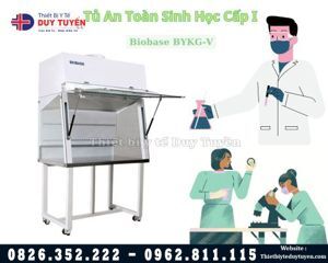 Tủ an toàn sinh học cấp I Biobase BYKG-V