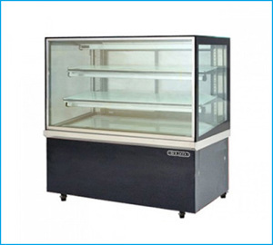 Tủ bánh kem kính vuông Berjaya RCS18SB13-2FB