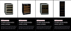 Tủ rượu Brandt CAV50X