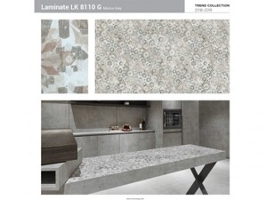 Tủ bếp nhựa Laminate chữ G