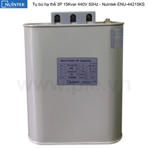 Tụ bù dầu Nuintek ENU-44215KS 15kVAr 3 Pha 440V