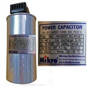 Tụ bù khô Mikro MKC-445500KT 50kVAr 3 Pha 440V