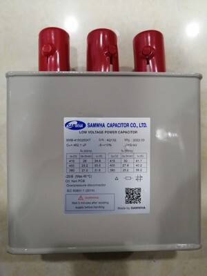 Tụ bù Samwha SMB-4150250KT 25kVAr 3 Pha 415V (tụ dầu)