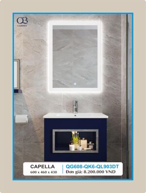 Tủ chậu lavabo cappella QG608-QK6-QL903DT