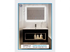 Tủ chậu lavabo cappella QG802-QK8-QL903NT