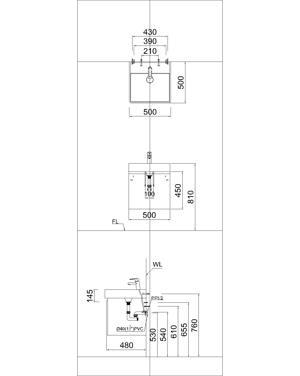 Tủ chậu rửa mặt Caesar LF5380 + EH05380DWV