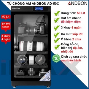 Tủ chống ẩm Andbon AD-50C - 50 lít