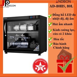 Tủ chống ẩm Andbon AD-80HS - 80 lít