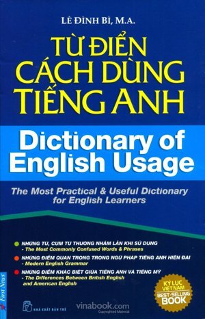 Từ điển cách dùng tiếng Anh