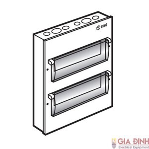 Tủ điện vỏ kim loại EM28PS